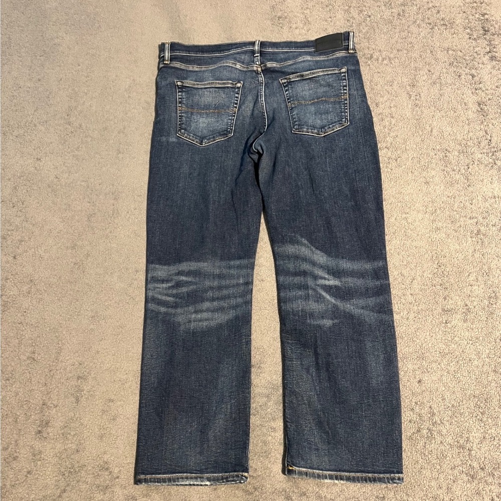 Lucky Brand 223 Straight Leg Dark Wash Denim Jeans Mens 38x30